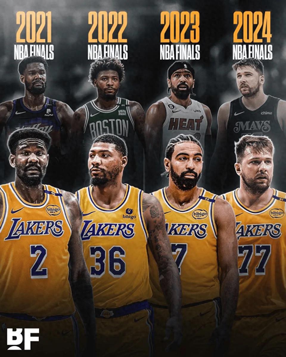 集齊連續4年NBA亞軍！湖人要組建復仇者聯盟？詹姆斯是真的強啊